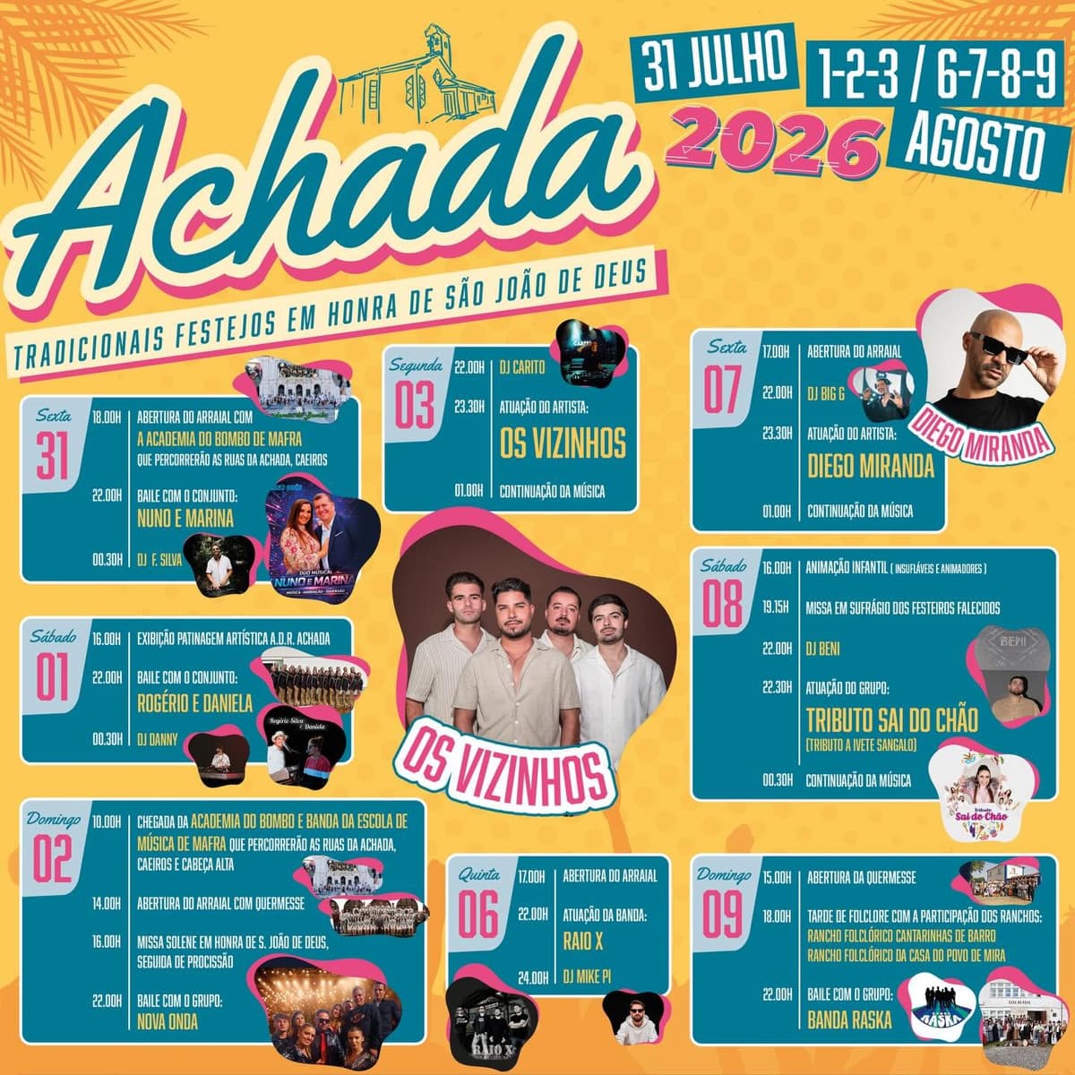 Festas da Achada