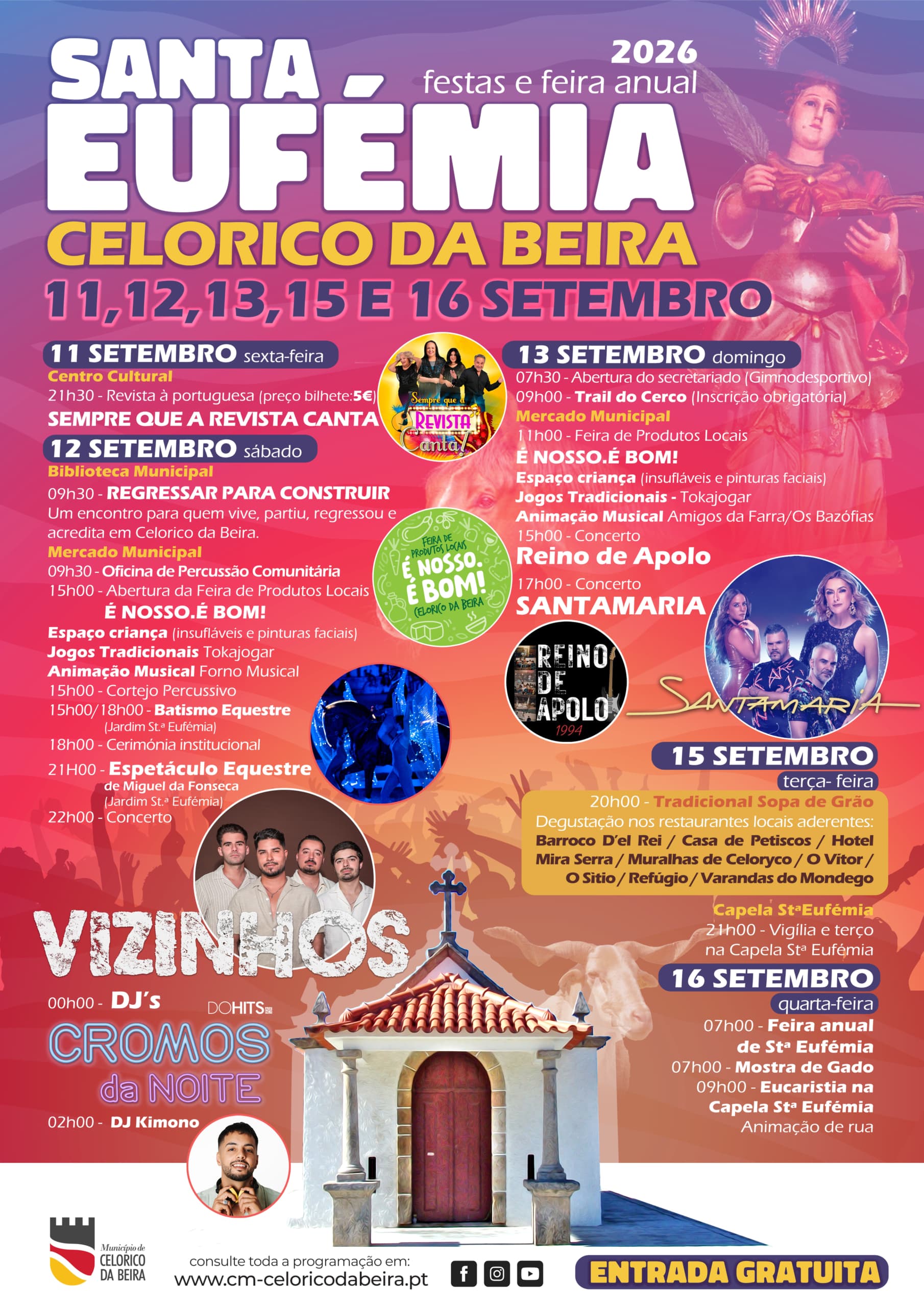 Festas e Feira Anual de Santa Eufémia