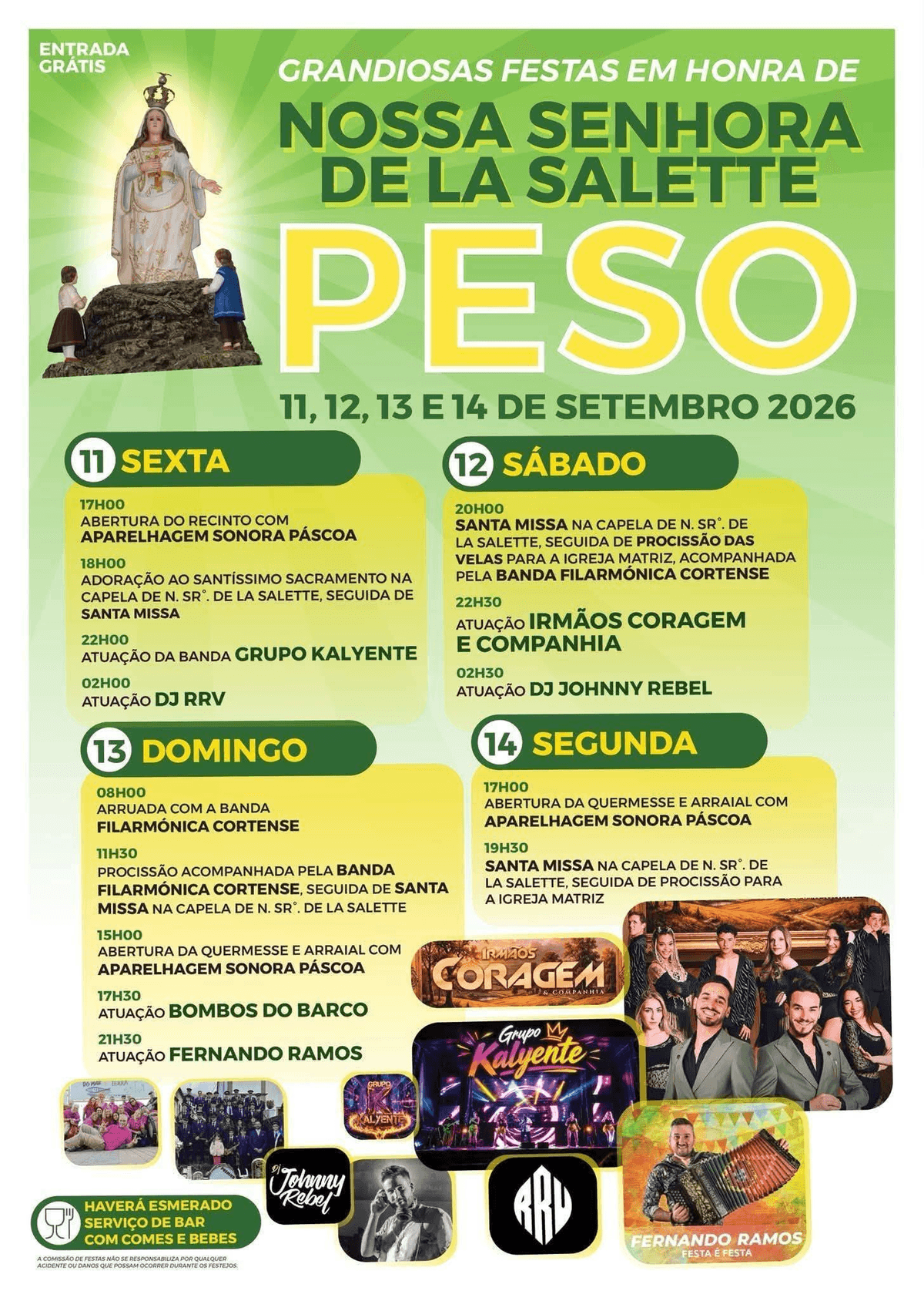 Festas em Honra de Nossa Senhora de La Salette