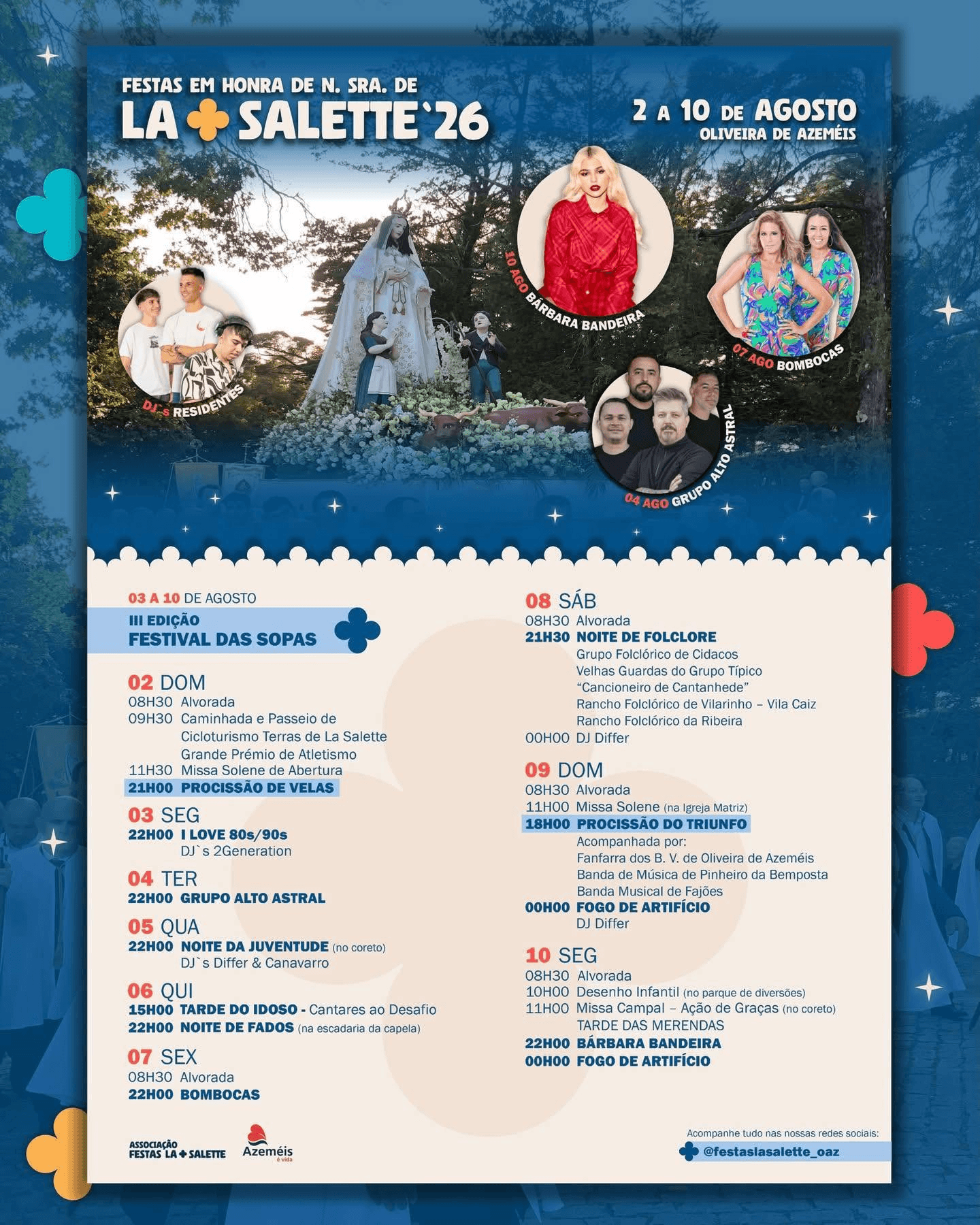 Festas em Honra de N. Sra. de La Salette