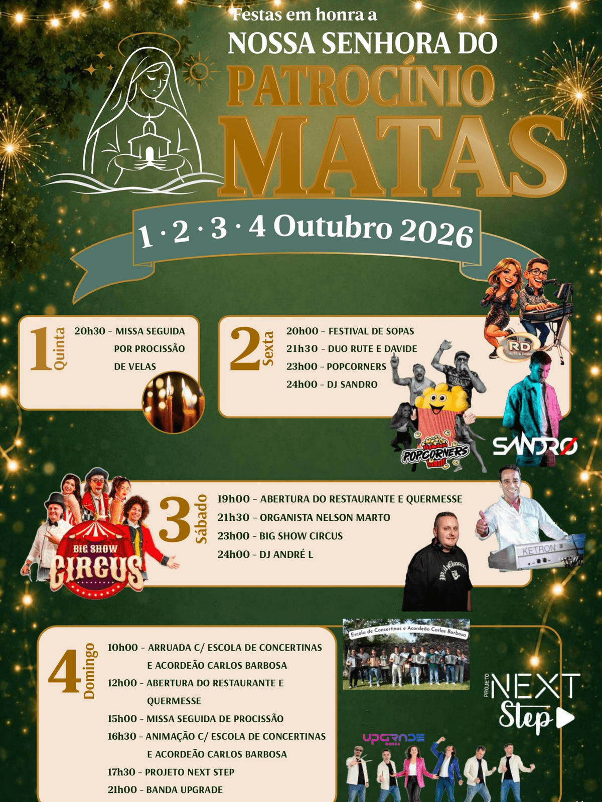 Festas em Honra de Nossa Senhora do Patrocínio