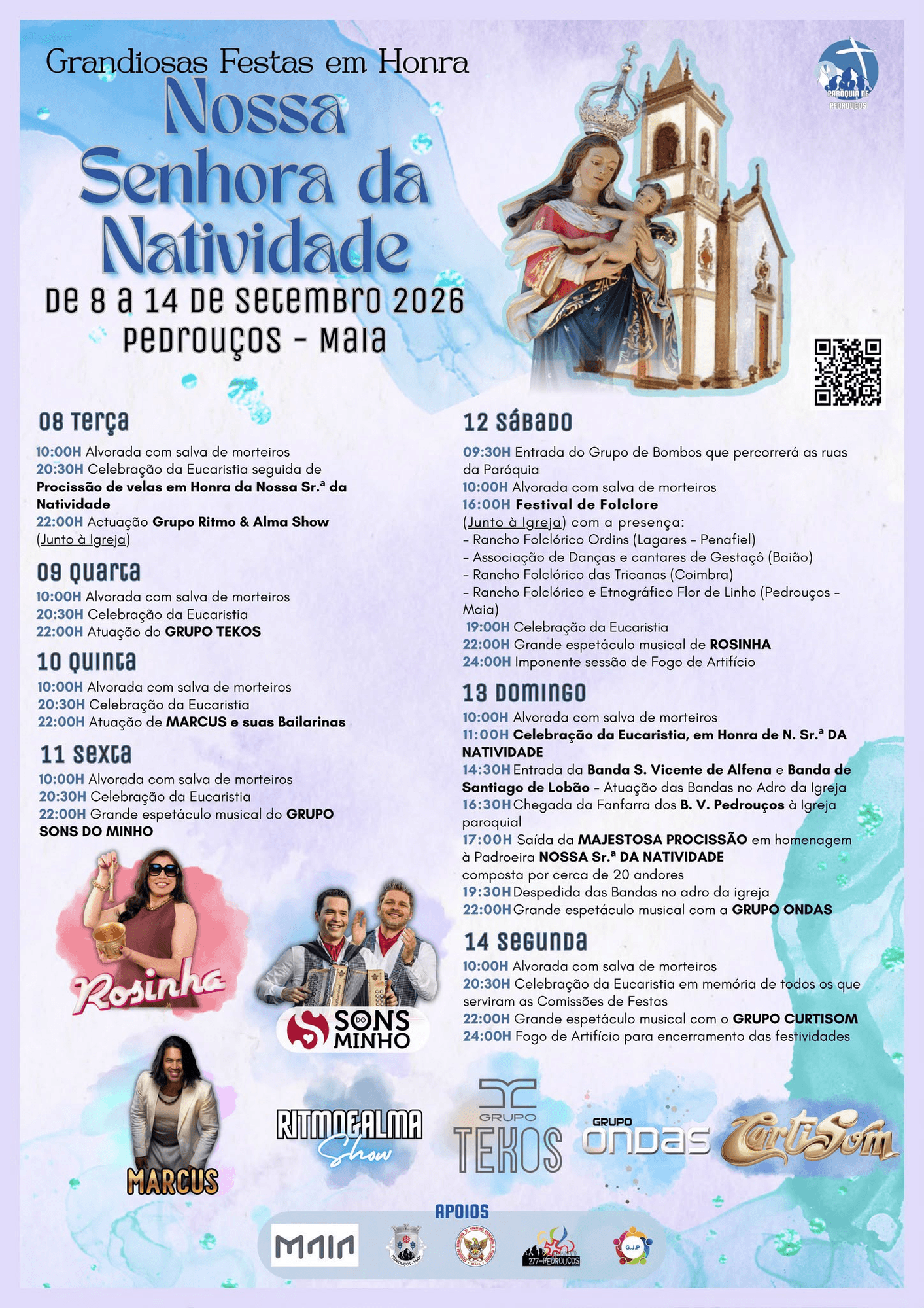 Festas em Honra de Nossa Senhora da Natividade